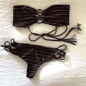 Acacia Swimwear - Small top + Small bottom.